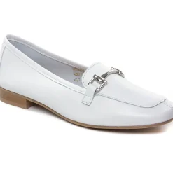 Mocassins Scarlatine Co110029Xc Blanc Argent