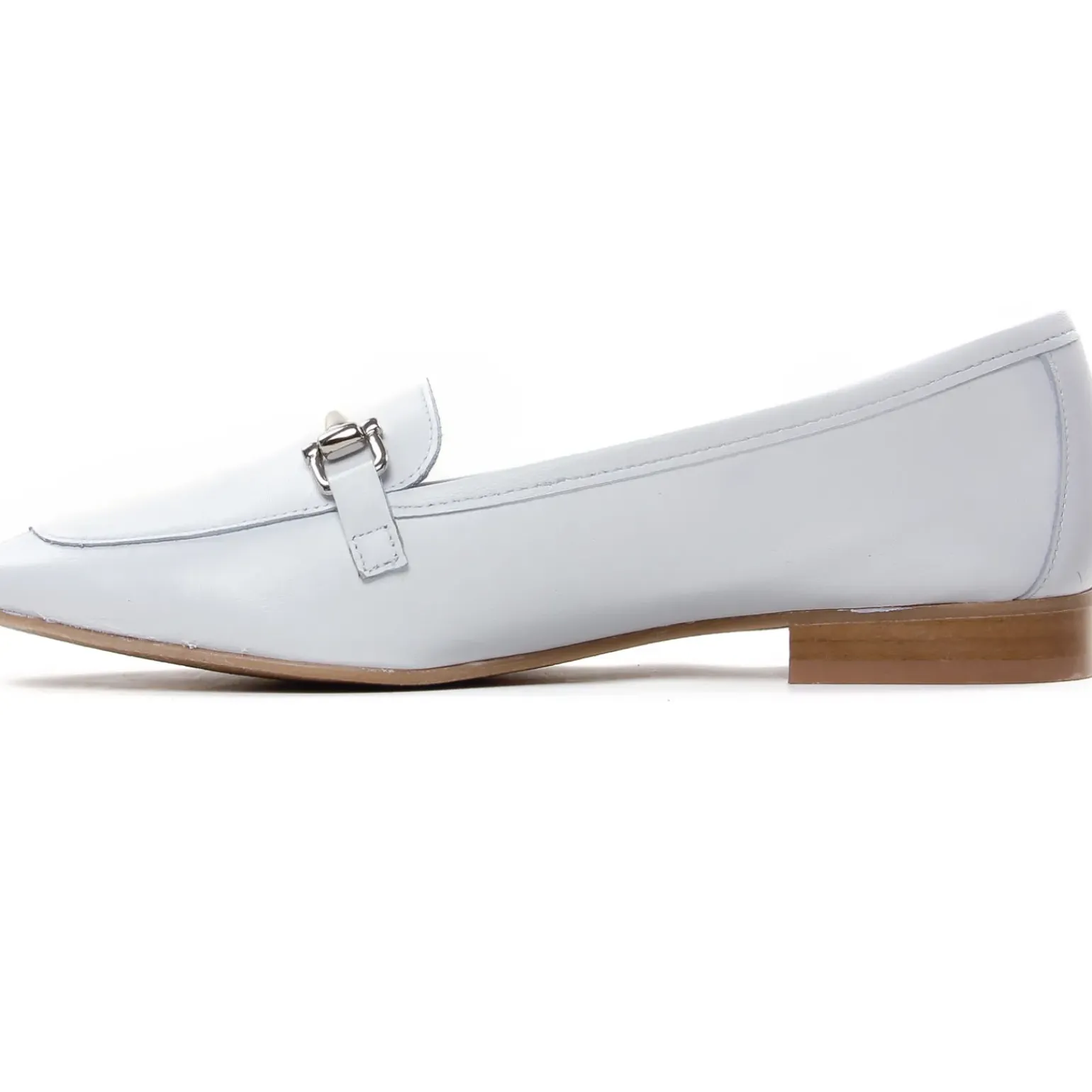 Mocassins Scarlatine Co110029Xc Blanc Argent