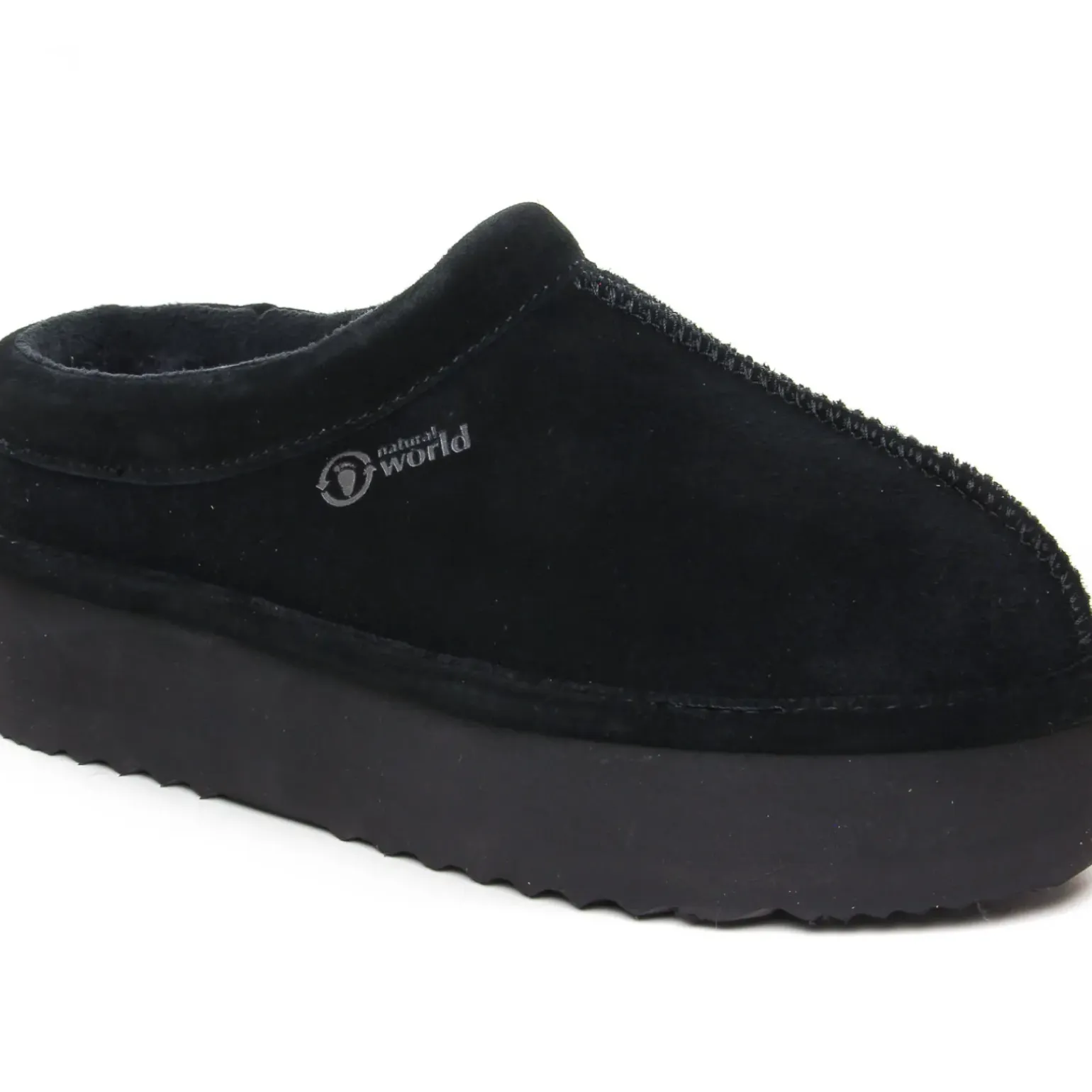 Mocassins Slippers Natural World Ker 7312 Noir