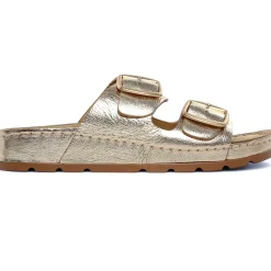 Mules Coco Et Abricot Essigny Gold