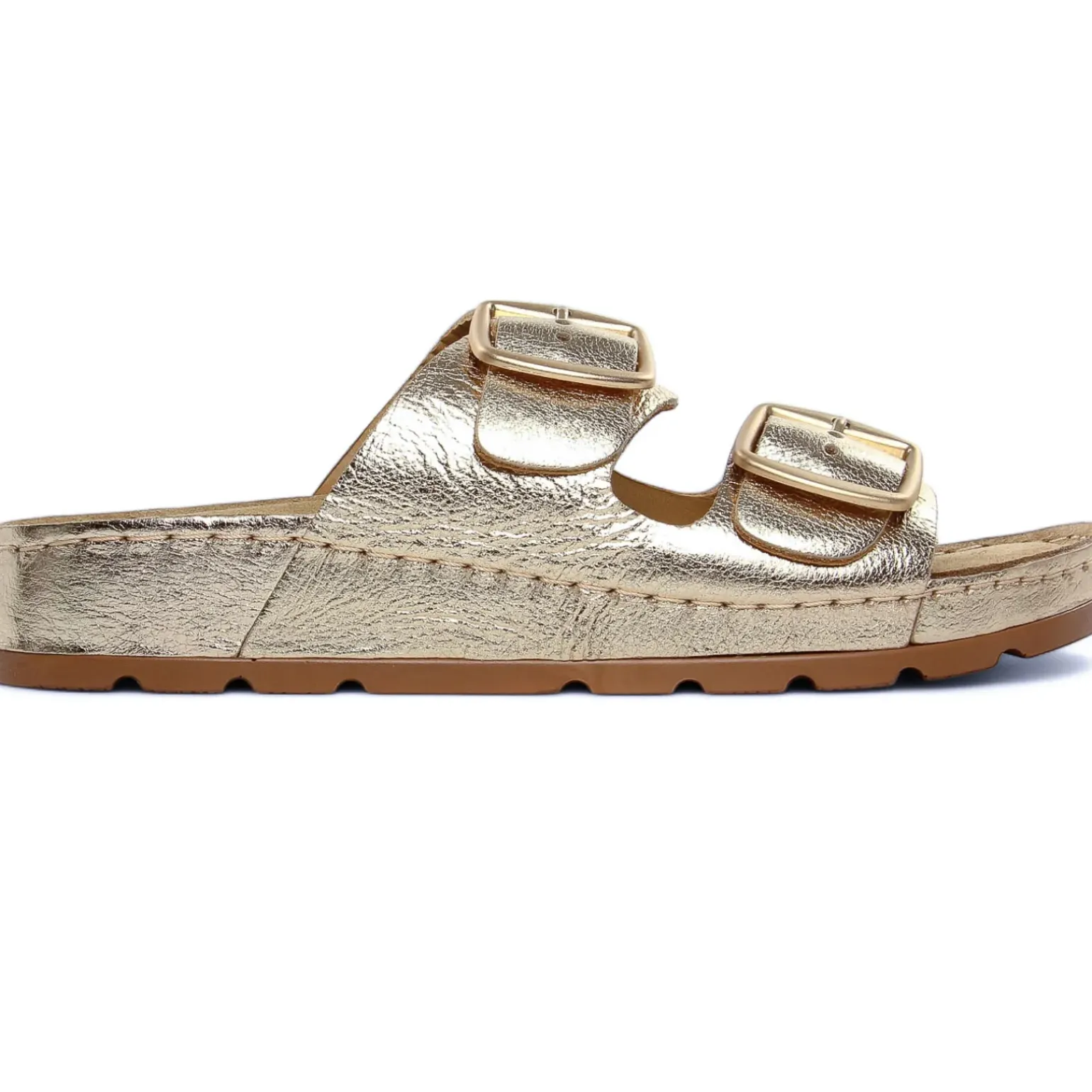 Mules Coco Et Abricot Essigny Gold