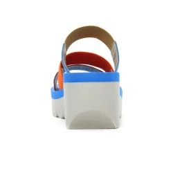 Mules Compensées Fly London Yian845Fly Multicolor