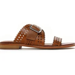 Mules Emilie Karston Xana Cognac