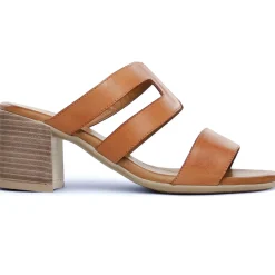 Mules Scarlatine Halle Camel
