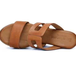 Mules Scarlatine Halle Camel