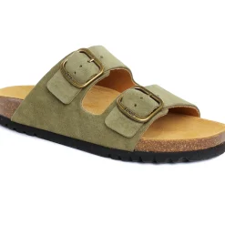 Mules Scholl Josephine Suede Brique