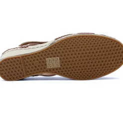 Nu-Pieds Compensés Altex Sylvette Creme Tan