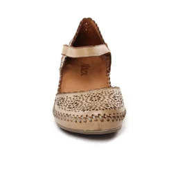 Nu-Pieds Compensés Altex Valma Brun