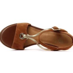 Nu-Pieds Compensés Fugitive Irdil Camel