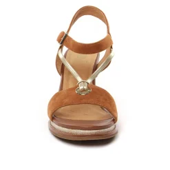 Nu-Pieds Compensés Fugitive Irdil Camel