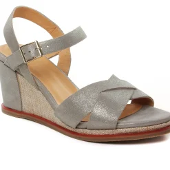 Nu-Pieds Compensés Fugitive Iroize Sand