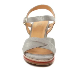 Nu-Pieds Compensés Fugitive Iroize Sand