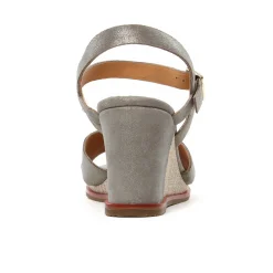Nu-Pieds Compensés Fugitive Iroize Sand