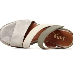 Nu-Pieds Compensés Jana 28364 Beige Sage