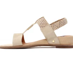Nu-Pieds Compensés Mamzelle Obole Latte
