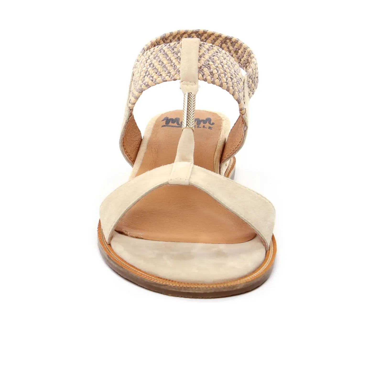 Nu-Pieds Compensés Mamzelle Obole Latte