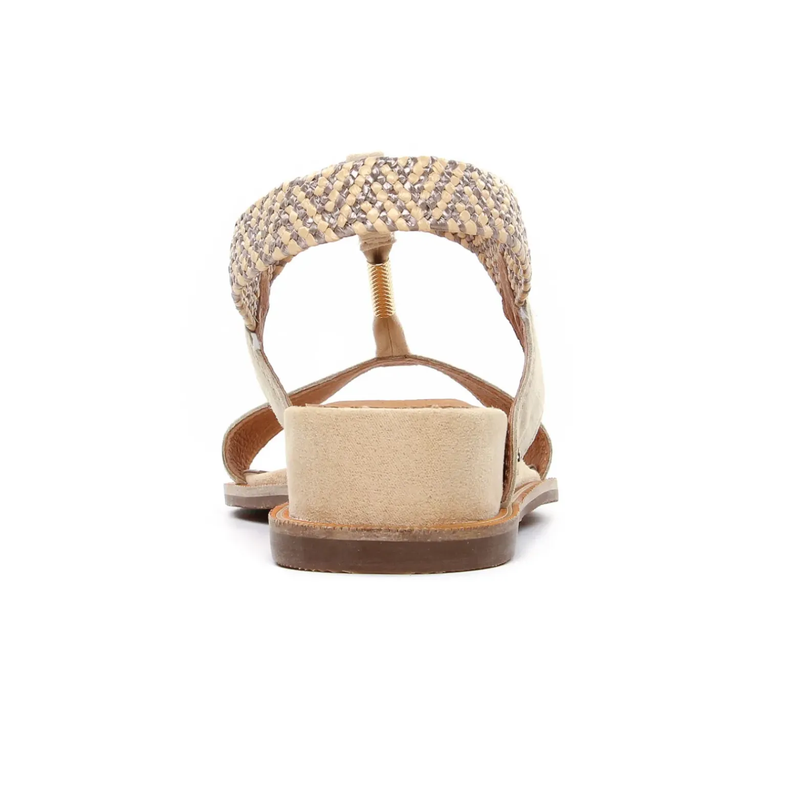 Nu-Pieds Compensés Mamzelle Obole Latte