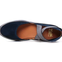 Nu-Pieds Compensés Mamzelle Volou Navy Navy