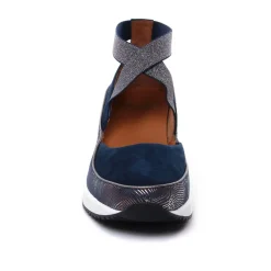 Nu-Pieds Compensés Mamzelle Volou Navy Navy