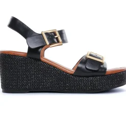 Nu-Pieds Compensés Marco Tozzi 28389 Black
