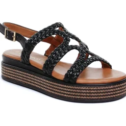 Nu-Pieds Compensés Marco Tozzi 28700 Black