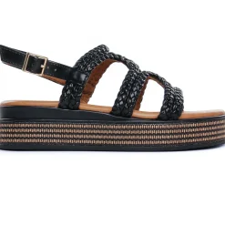 Nu-Pieds Compensés Marco Tozzi 28700 Black