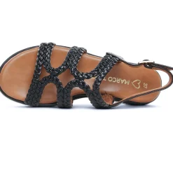 Nu-Pieds Compensés Marco Tozzi 28700 Black