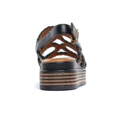 Nu-Pieds Compensés Marco Tozzi 28700 Black