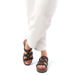 Nu-Pieds Compensés Marco Tozzi 28700 Black