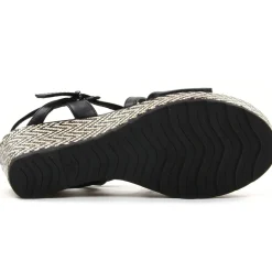 Nu-Pieds Compensés Marco Tozzi 28371 Black