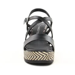 Nu-Pieds Compensés Marco Tozzi 28371 Black