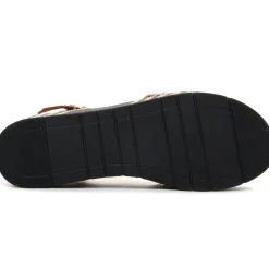 Nu-Pieds Compensés Marco Tozzi 28506 Cognac Ant Com