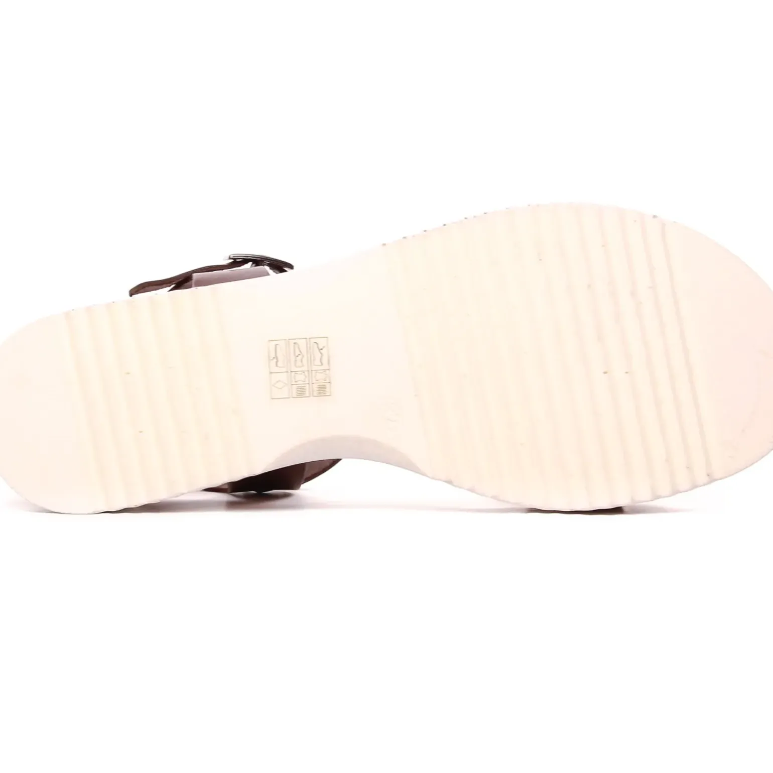 Nu-Pieds Compensés Porronet 2854 Moka