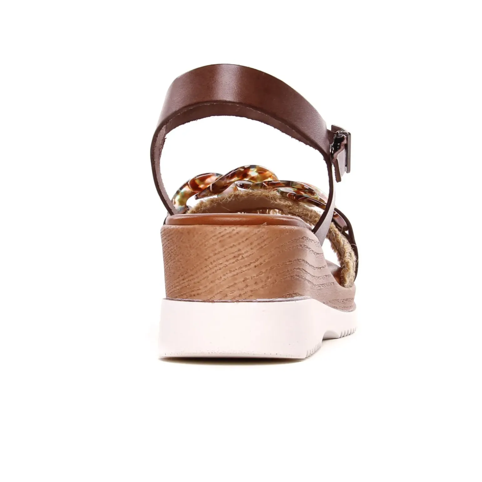 Nu-Pieds Compensés Porronet 2854 Moka