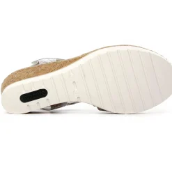 Nu-Pieds Compensés Remonte R6252-92 Multiflower