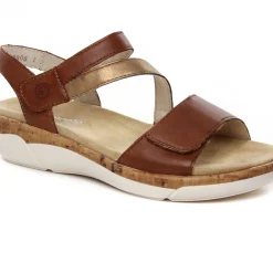 Nu-Pieds Compensés Remonte R6860-24 Muskat Antique