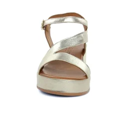 Nu-Pieds Compensés Scarlatine Galy Platine