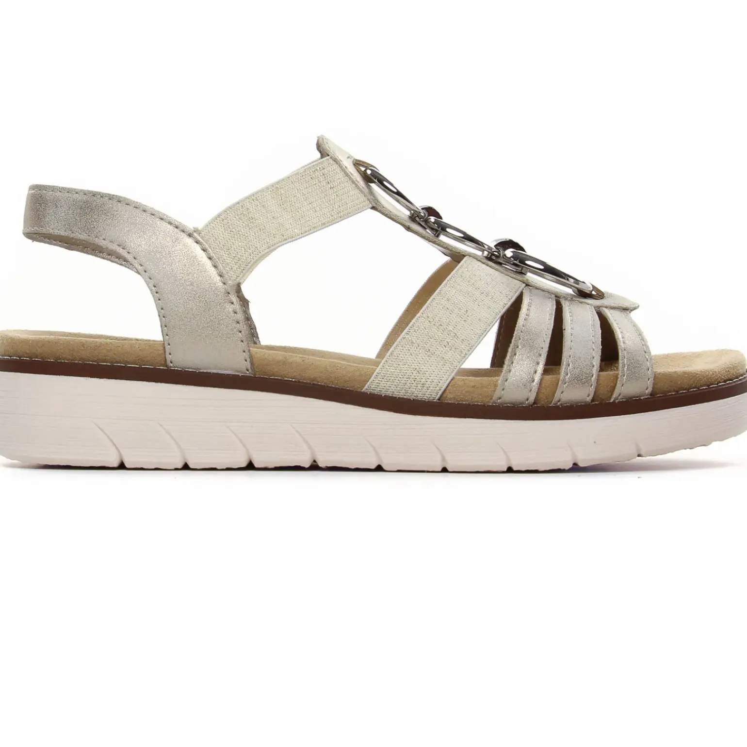 Nu-Pieds Remonte D2073-60 Muschel Beige