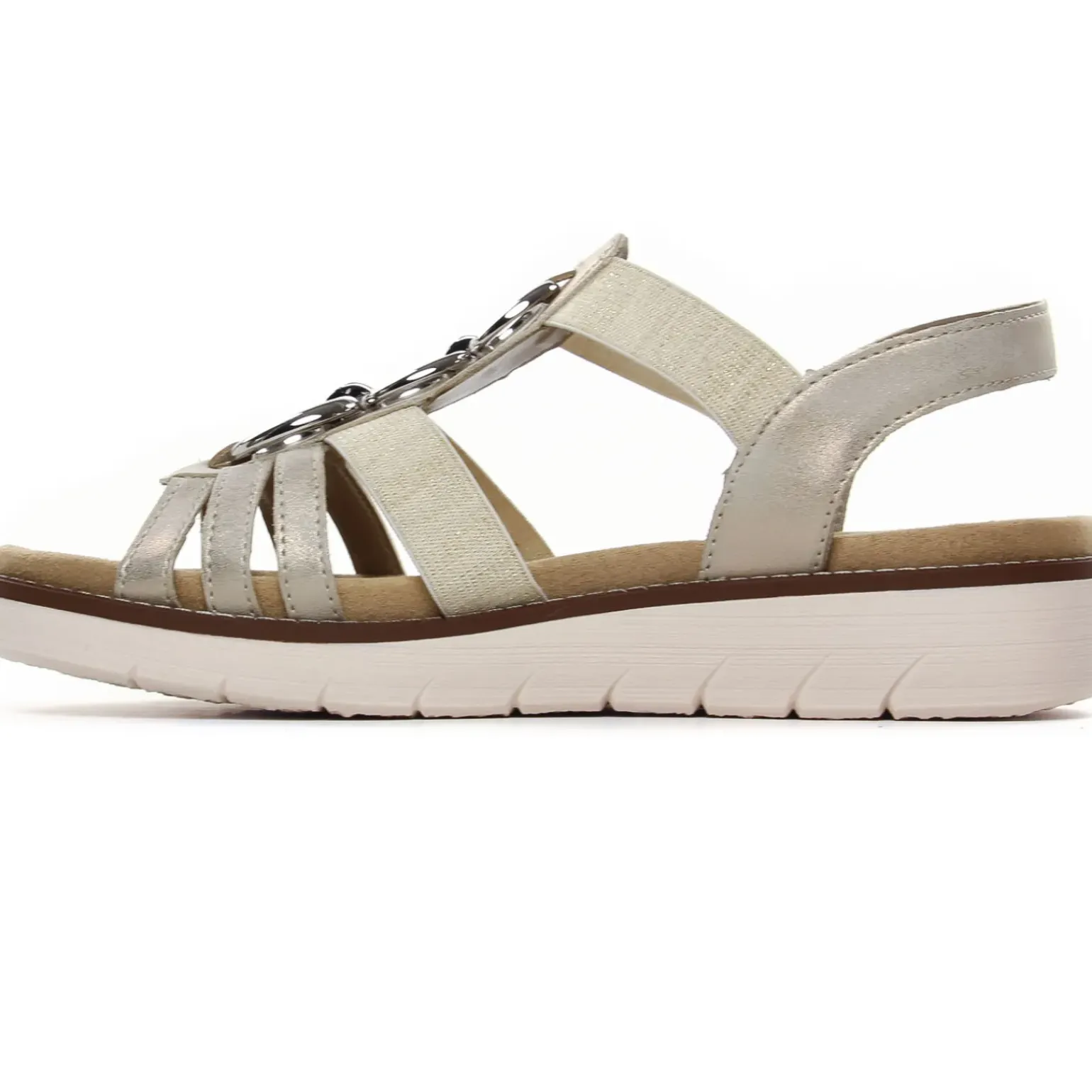 Nu-Pieds Remonte D2073-60 Muschel Beige