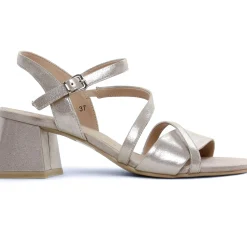Nu-Pieds Talon Caprice 28300 Taupe Sue Met