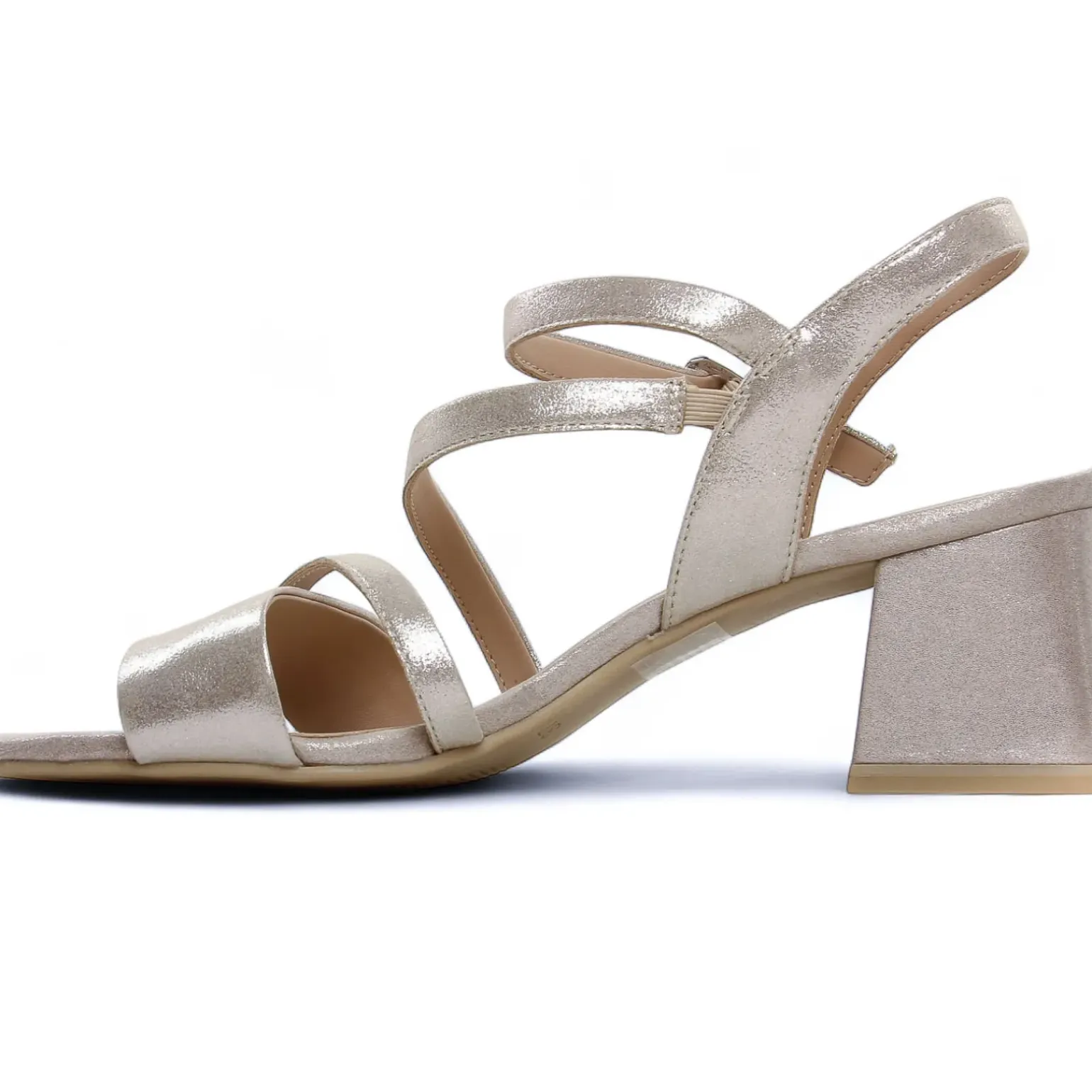 Nu-Pieds Talon Caprice 28300 Taupe Sue Met