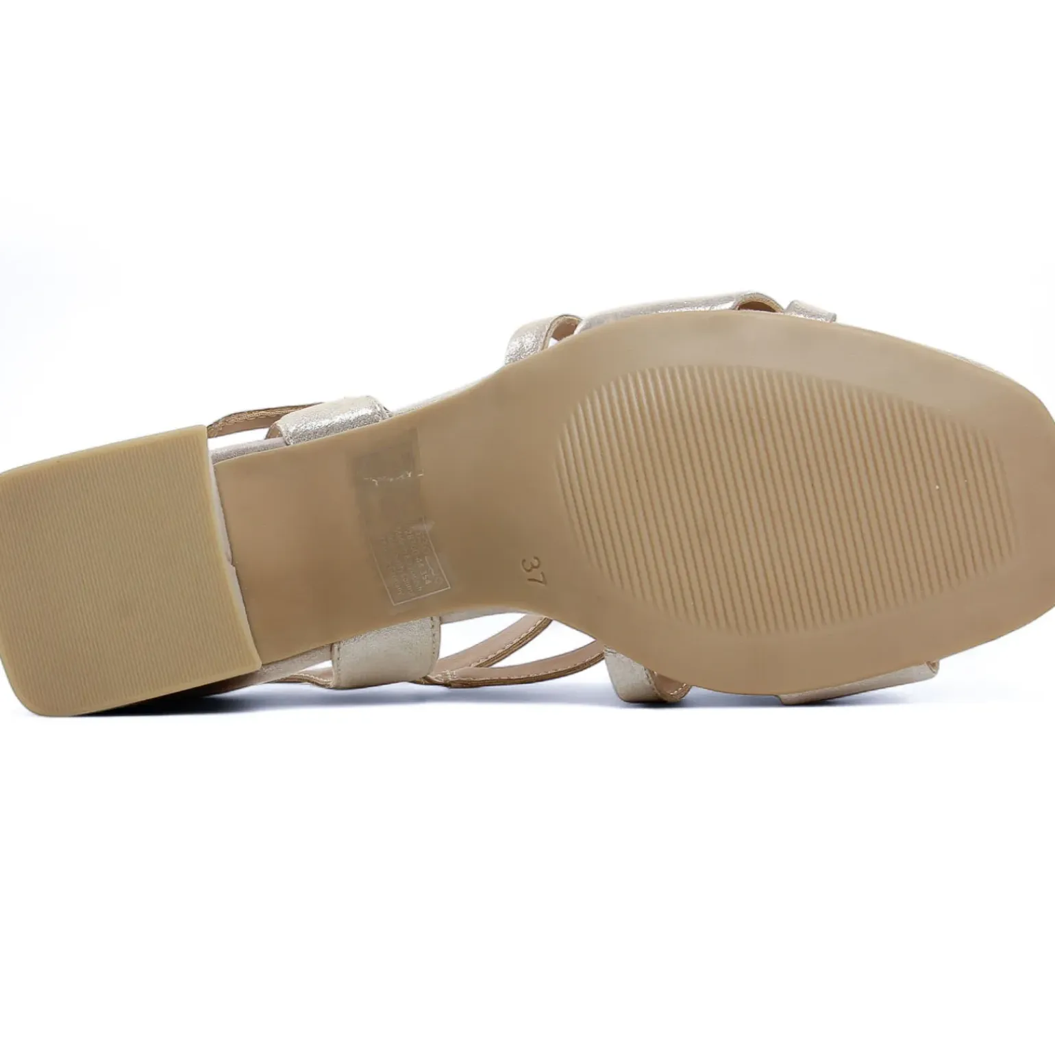 Nu-Pieds Talon Caprice 28300 Taupe Sue Met
