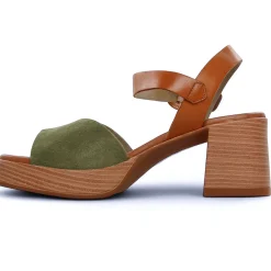 Nu-Pieds Talon Dorking D9287 Calf Kaki