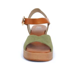 Nu-Pieds Talon Dorking D9287 Calf Kaki