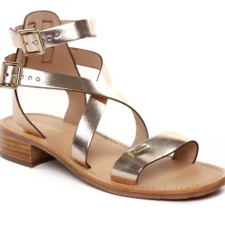 Nu-Pieds Talon Les Tropeziennes Hocean Or