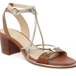 Nu-Pieds Talon Les Tropeziennes Lilon Tan