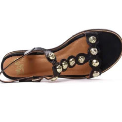 Nu-Pieds Talon Mamzelle Oleta Noir