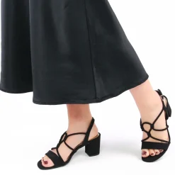Nu-Pieds Talon Marco Tozzi 28308 Black