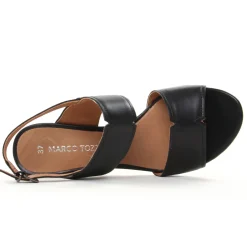 Nu-Pieds Talon Marco Tozzi 28301 Black Antic