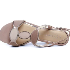 Nu-Pieds Talon Marco Tozzi 28230 Nude Comb